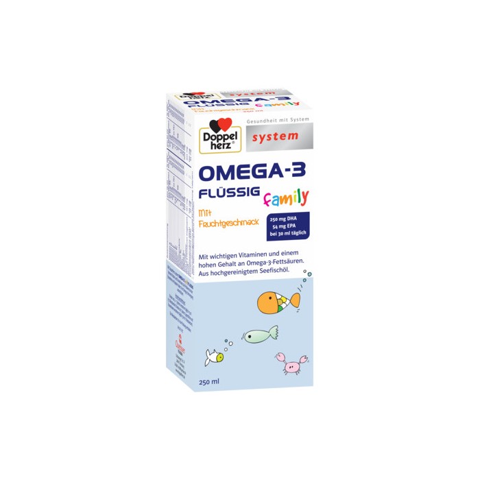 System omega 3 family sirop x 250ml, Doppelherz