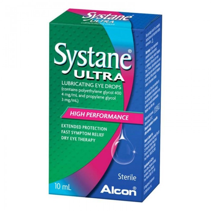 Systane Ultra fara conservanti, picaturi oftalmice, 10 mililitri, Alcon