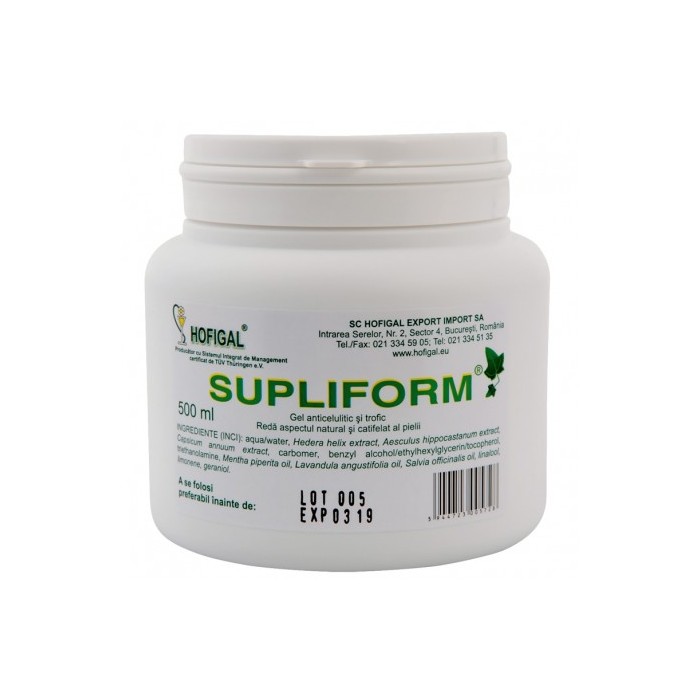 Supliform - gel anticelulitic x 500 ml