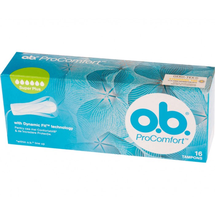 O.B. Procomfort super plus, 16 buc, Johnson & Johnson