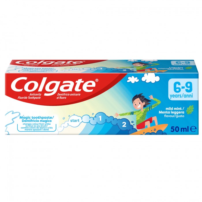 Pasta de dinti pentru copii Colgate 6 ani, 50 de mililitri, Procter & Gamble