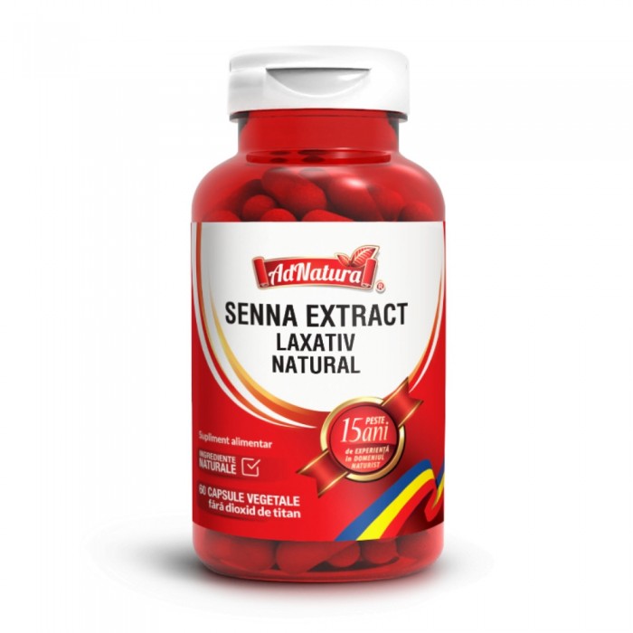 Senna extract, 60 capsule, AdNatura