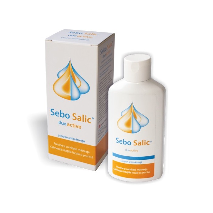 Sebo salic duo active sampon antimatreata x 125ml