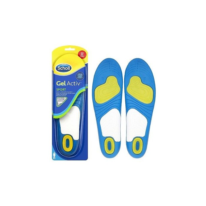 Scholl gelactiv insoles sport men x 2 buc