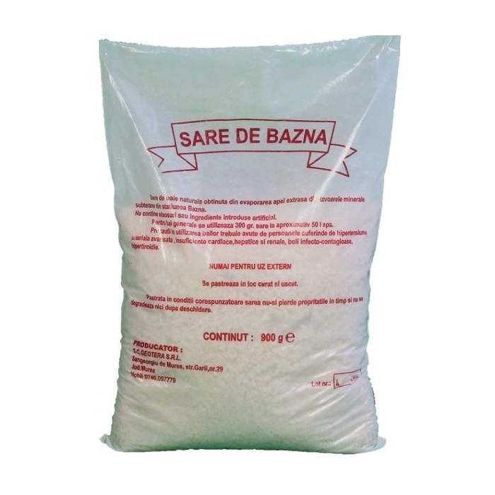 Sare de Bazna, 900 g, Plantextrakt