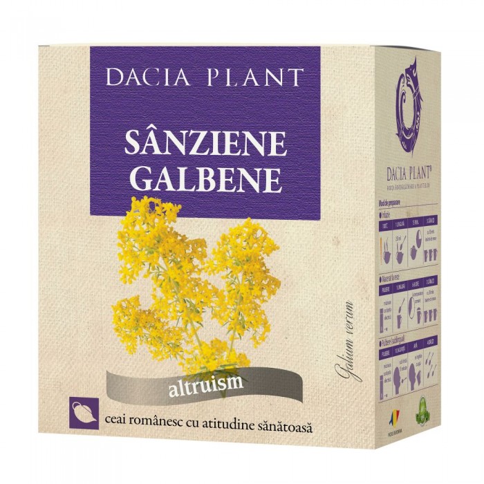 Sanziene galbene ceai x 50g