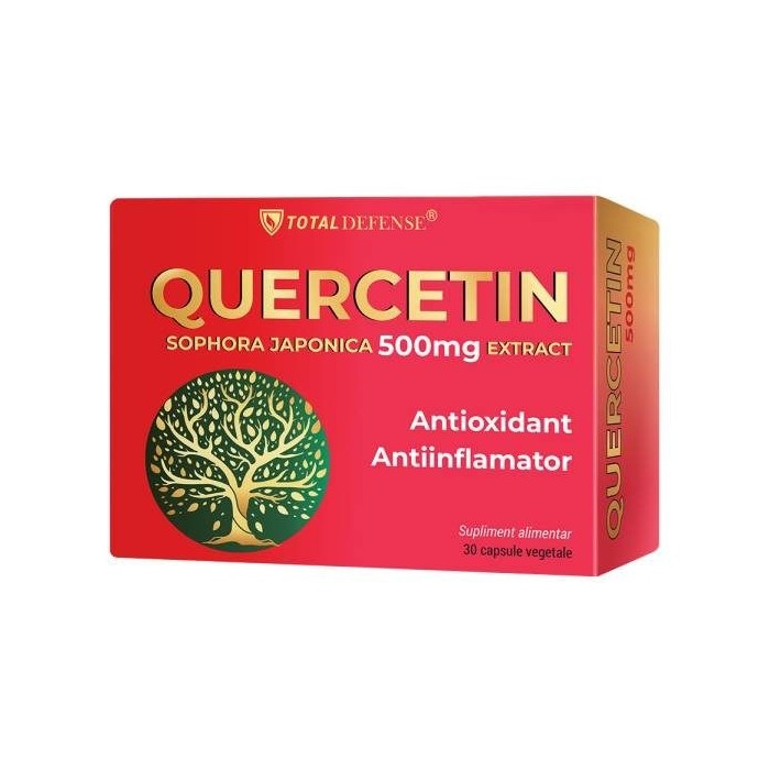 Quercetin 500 mg, 30 capsule, Cosmo Pharm
