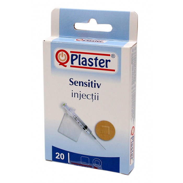 Qplaster plasturi sensitiv injectii  x 20 buc