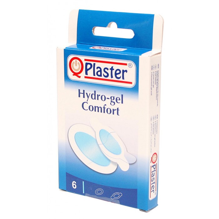 Qplaster plasturi hydro-gel comfort  x 6 buc
