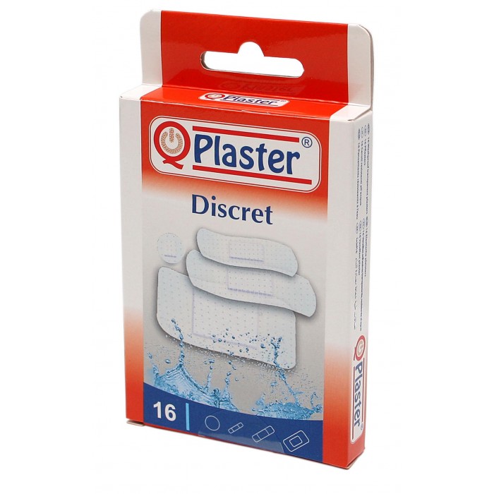 Qplaster plasturi discret  x 16 buc