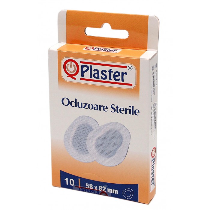 Qplaster ocluzoare sterile  x 10 buc