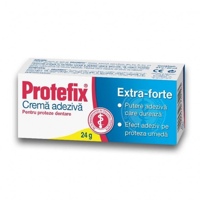 Protefix, crema adeziva extra forte, 20 ml, Queisser