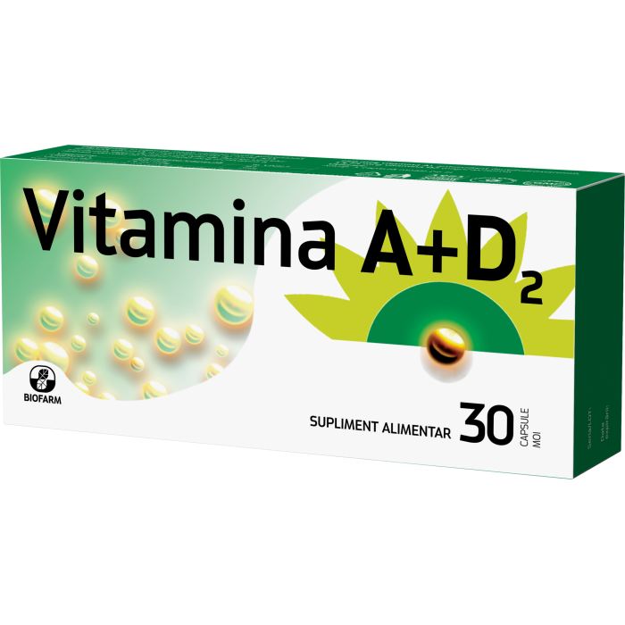 Vitamina A  D2 x 30 cps