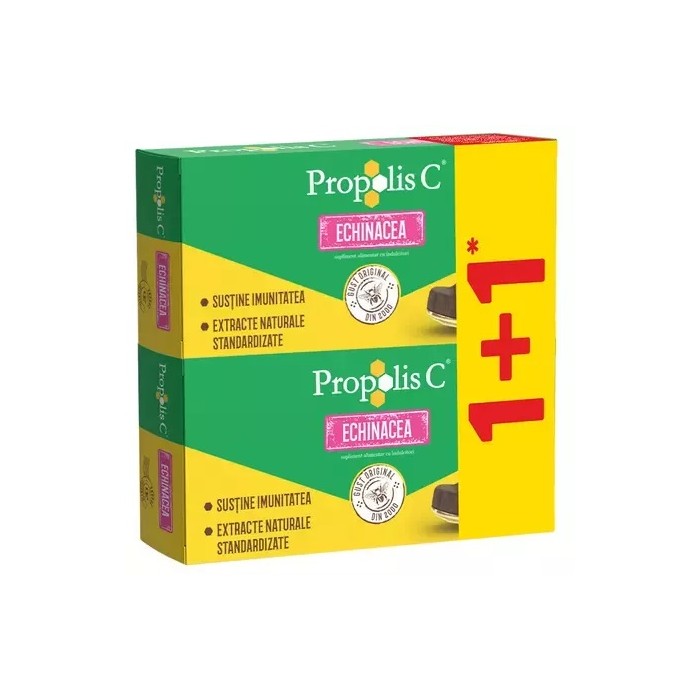 Propolis C  echinacea, 30 comprimate, 11