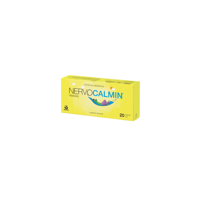 Nervocalmin Relaxare, 20 cps moi, Biofarm