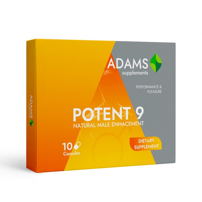 Potent9, 10 capsule, Adams