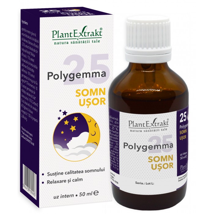 Polygemma nr 25 (somn usor), 50 ml, Plantextrakt