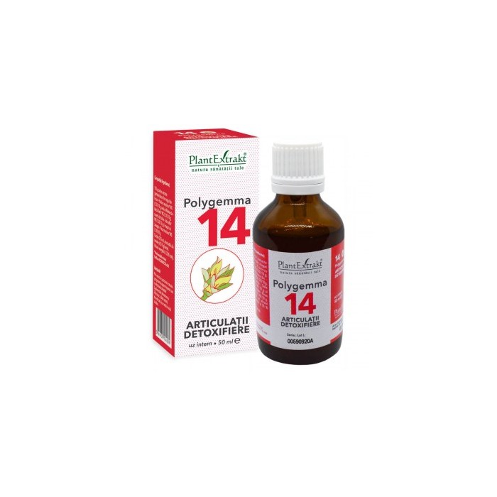 Polygemma nr 14 50ml (articulatii - detoxifiere)