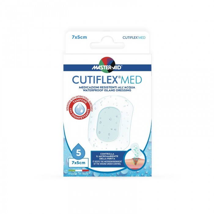 Plasturi Cutiflex Med 5x7 cm x 5buc cod 11,6