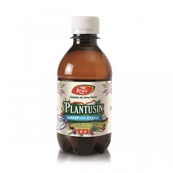 Sirop Plantusin pentru copii, 250 ml, Fares
