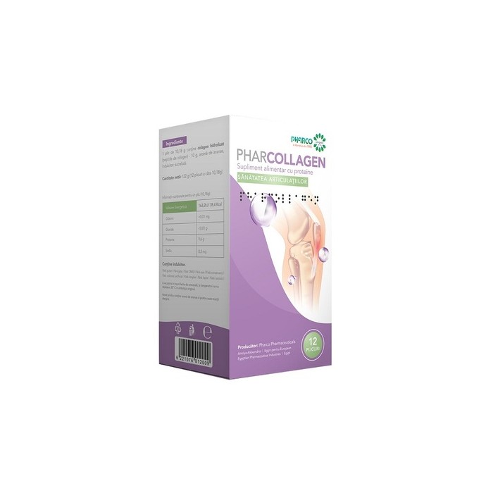 Pharcollagen, 12 plicuri, Pharco