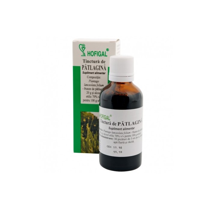 Patlagina tinctura x 50 ml