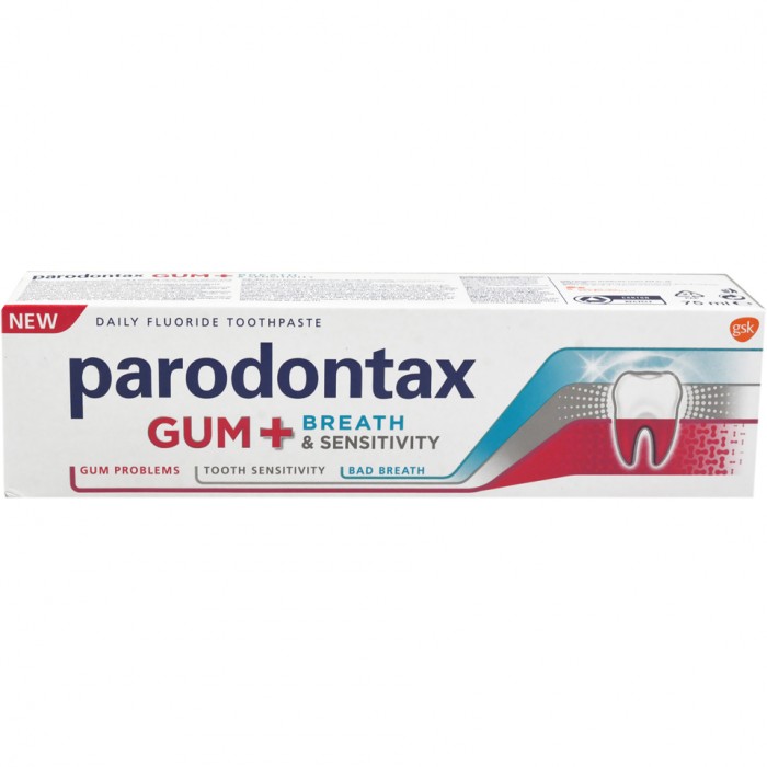 Parodontax pasta dinti Gum breath&sensitivity, 75ml, GSK