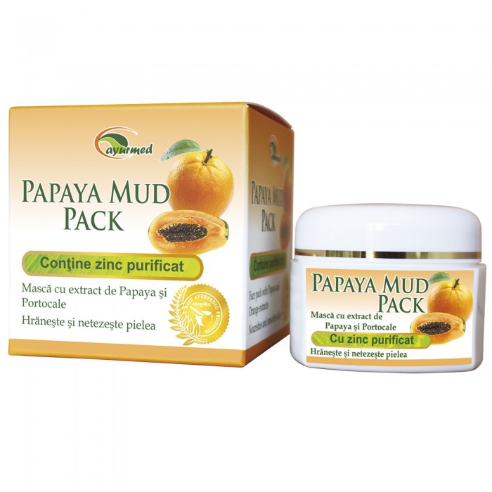 Papaya mud pack, 50 ml, Ayurmed