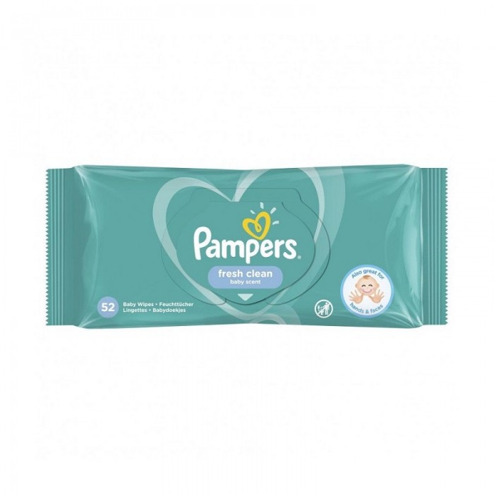 Pampers servetele umede fresh clean x 52 buc