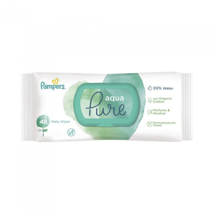 Pampers Servetele Aqua Pure x 48 buc