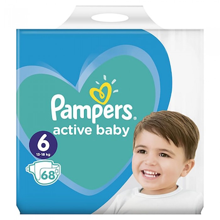 Pampers nr 6 x 68 buc