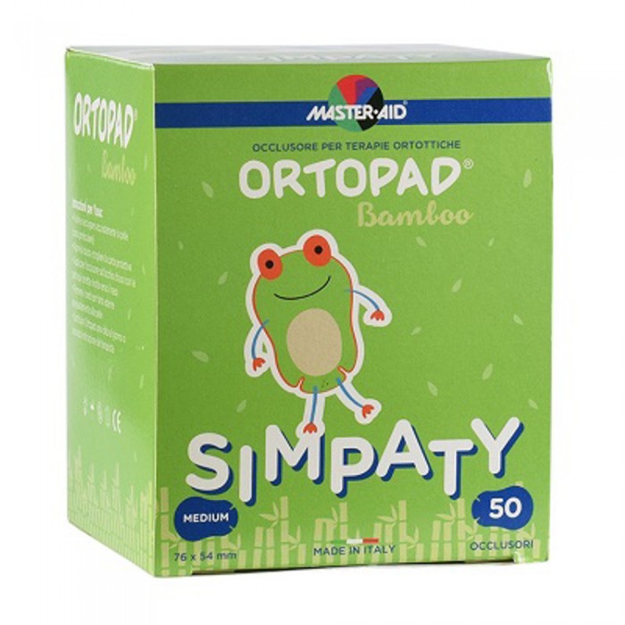 Ortopad Simpaty 76x54 mm Mediu plasturi oculari x 50buc cod 102,62