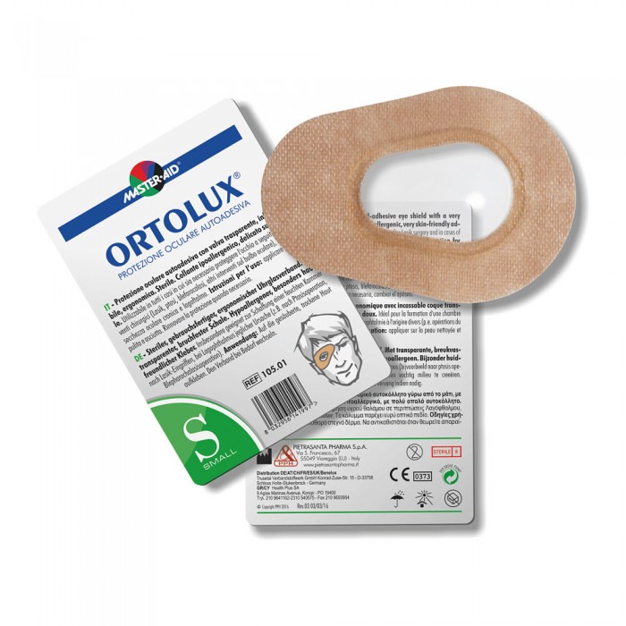 Ortolux air protectie oculara sterila, marime S, 20 bucati, cod 105.27, Master AID