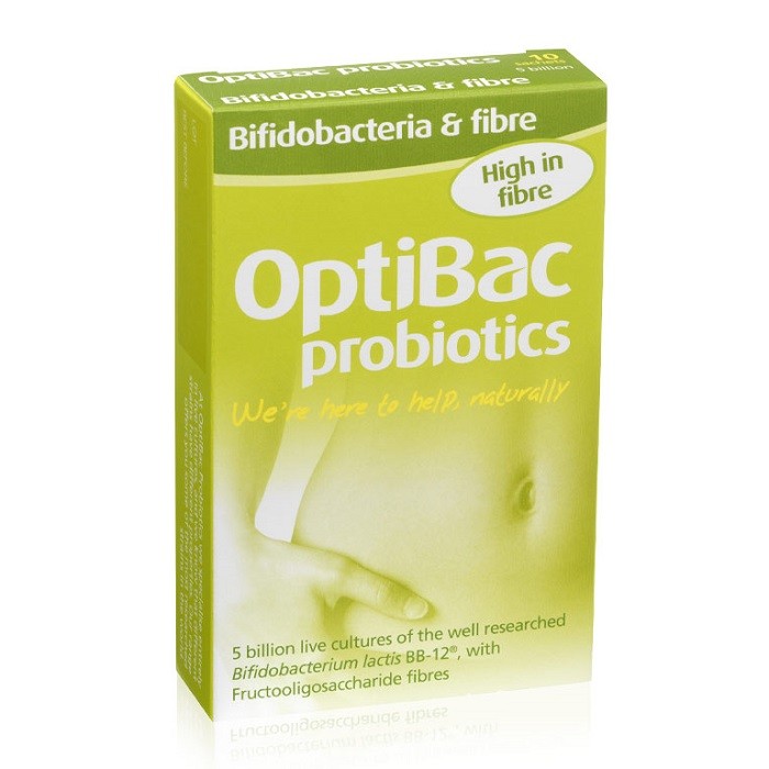 Optibac Probiotic Bifidobacter & Fibre x 10 pl