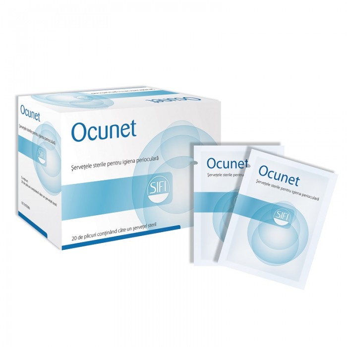 Ocunet servetele sterile, 20 de plicuri, Sifi Italia