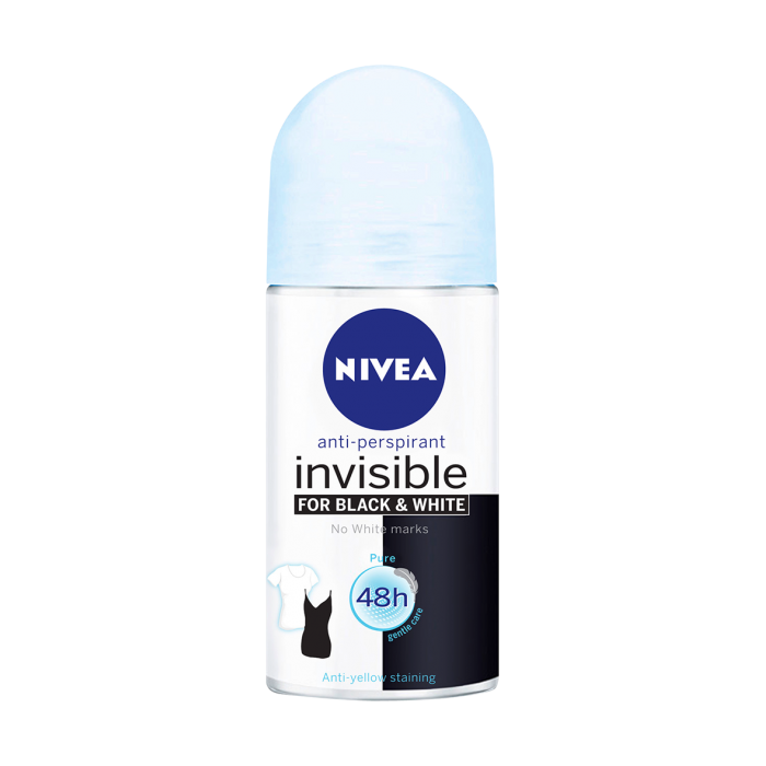 Nivea Roll-On W Black&White Inv Pure