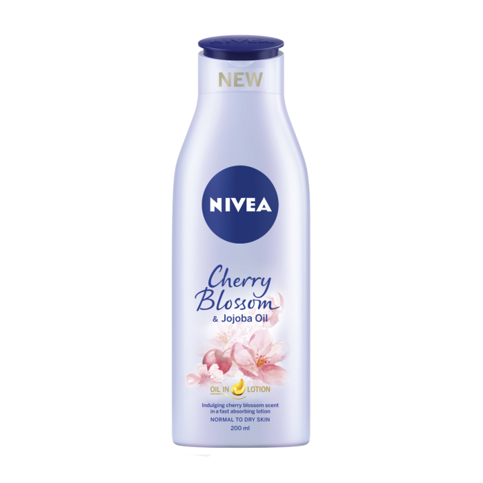 Nivea lotiune corp cherry blossom x 200 ml