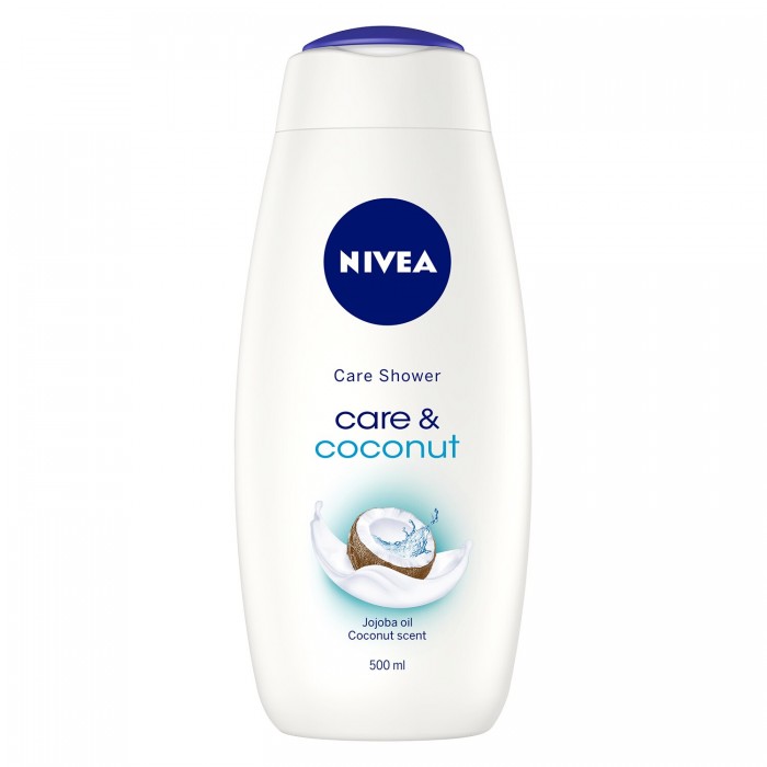 Nivea Gel Dus Care Coconut x 500 ml