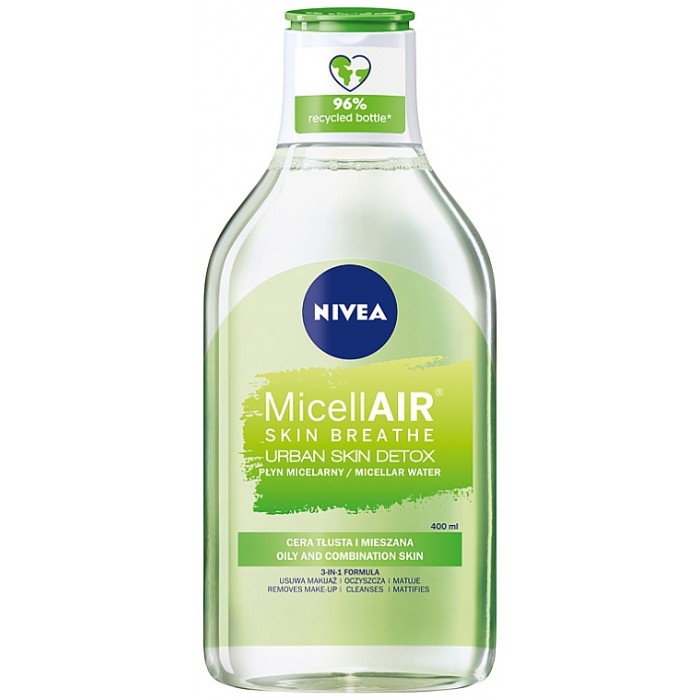 Nivea apa micelara urban skin detox x 400 ml