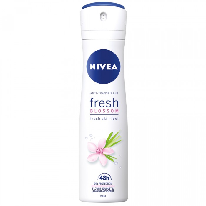 Nivea women deo spray fresh blossom, 150 ml, Beiersdorf Medical