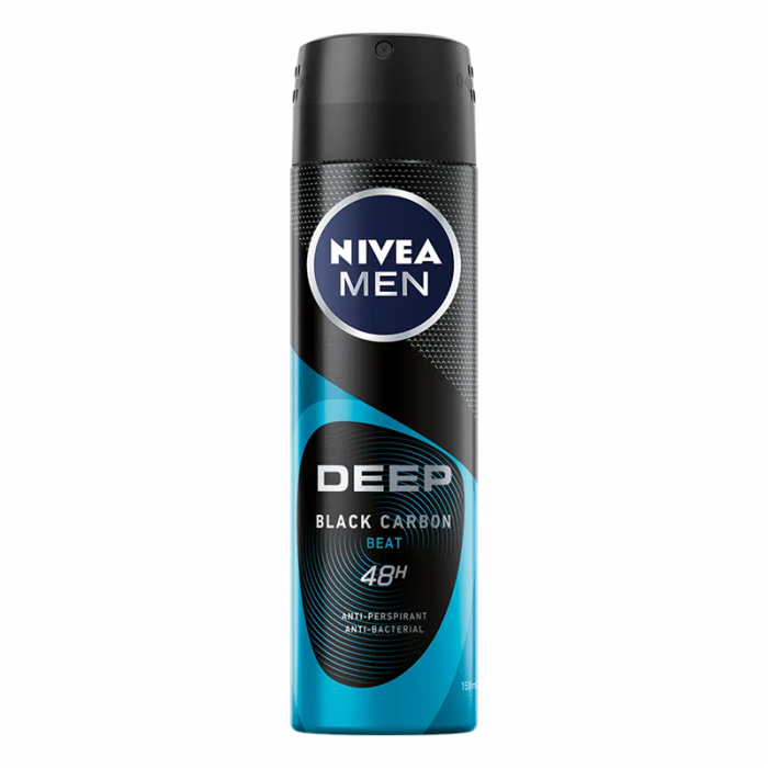 Nivea men deo spray deep beat, 150 ml, Beiersdorf Medical