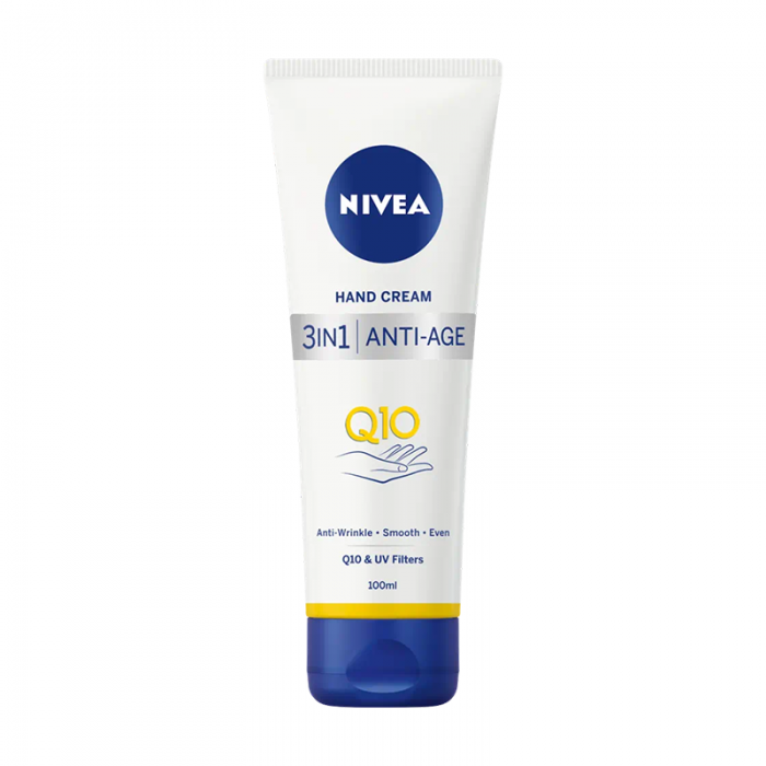 Nivea crema maini 3 in 1 anti age Q10, 100 ml, Beiersdorf Medical