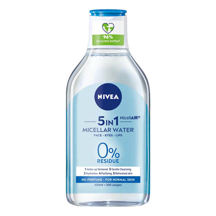 Nivea apa micelara 5 in 1 normal skin, fara parfum, 400 ml, Beiersdorf Medical