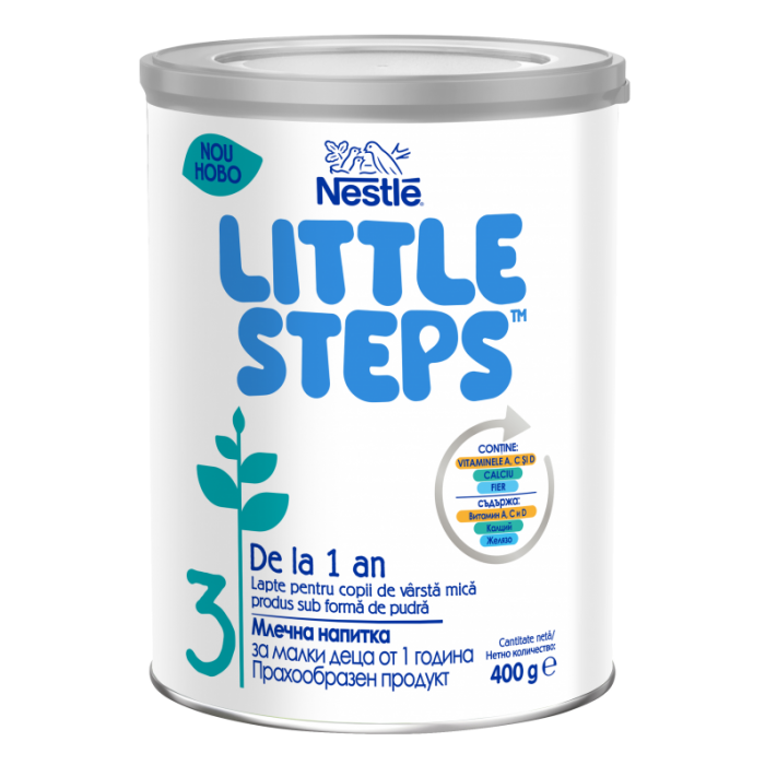 Lapte Praf Little Steps 3 x 400g