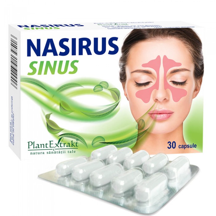 Nasirus Sinus, 30 de capsule, Plantextrakt