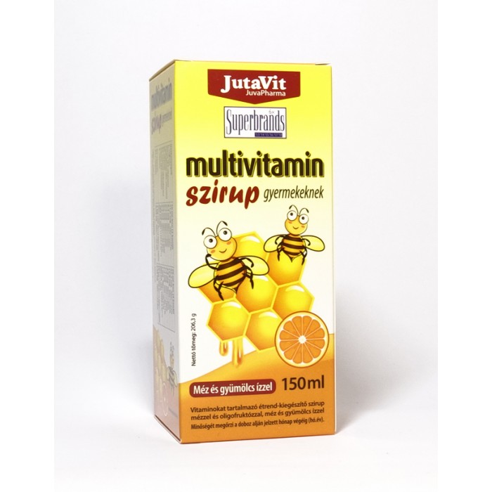 Multivitamin sirop ptr.copii cu gust de miere si fructe x 150ml