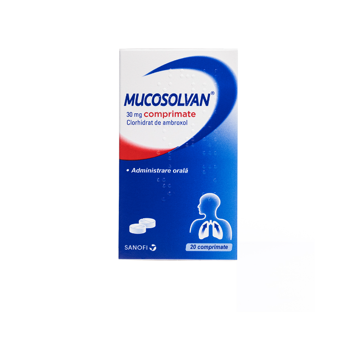 Mucosolvan 30 mg x 20 cpr, Sanofi Romania S.R.L. - Romania