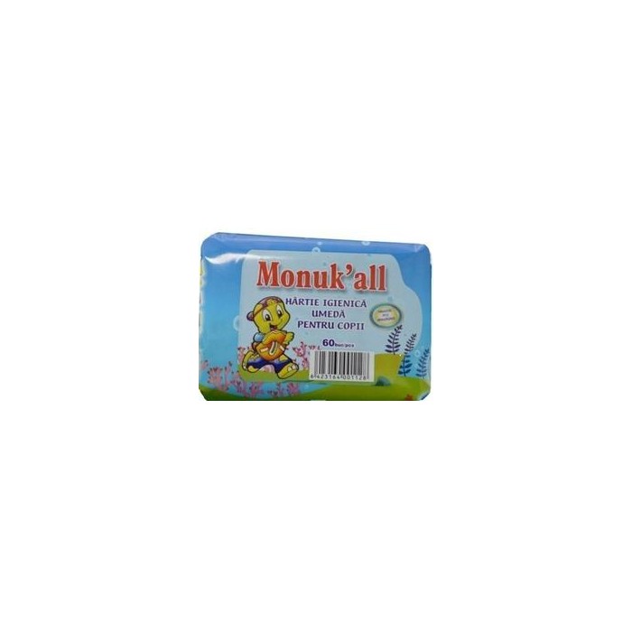 Monuk hartie igienica kids x 60 buc