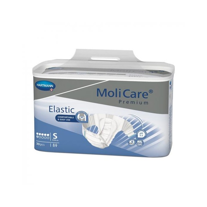 Molicare premium elastic 6 picaturi S x 30 buc - scutece pt incontinenta severa