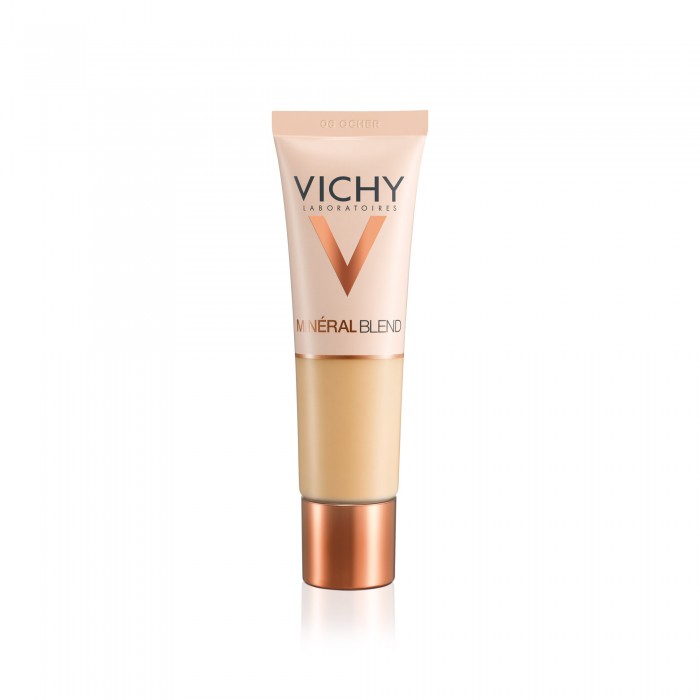 Mineralblend, Fond De Ten Cu Acid Hialuronic Pentru O Acoperire Naturala, Nuanta Ocher 06 , 30Ml, Vichy